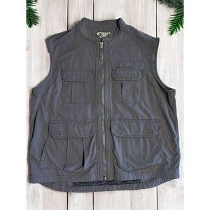 Duluth Trading Vest Men XL Dry On The Fly Fishing Hunting Gear Pockets Fast Ship